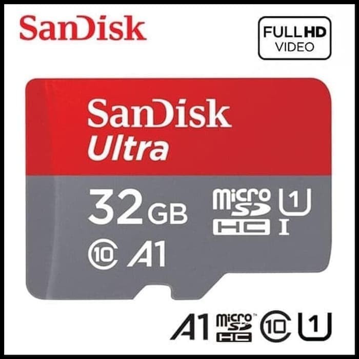 Memory Card Micro SD SANDISK 32GB Class 10 Speed 120 MBPS ULTRA SDHC