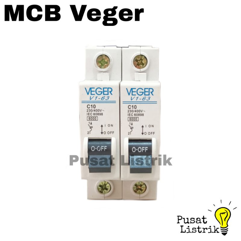 MCB 1Phase Pemutus Arus Listrik Murah Miniature Circuit Breaker (MCB) Bagus