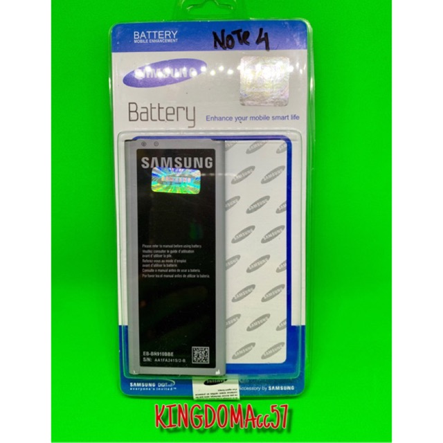Baterai copot Batre Battery batre Samsung Galaxy note 4 SM-N910H baterai lama baterai berkualitas ba