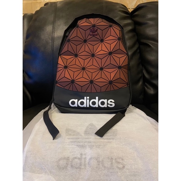 ADIDAS BACKPACK ISSEY MIYAKE / TAS RANSEL BACKPACK ISSEY MIYAKE REFLECTIVE GREY MAROON NAVY