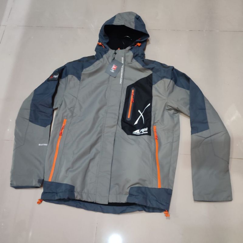 Jaket Rei Mountainering Bastro Original Jaker Arei Waterproof Jaket Arei Windproof Original