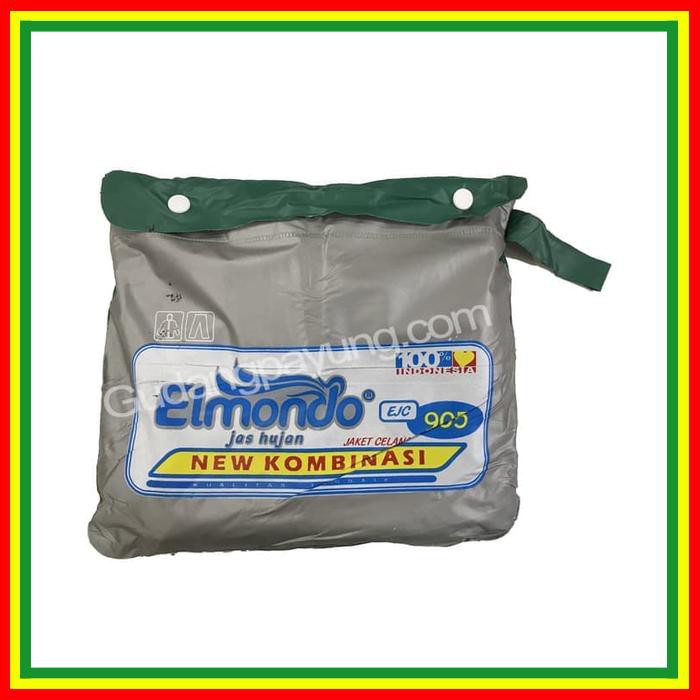 Jas Hujan Tiger Head Stelan Jas Hujan Plastik ~ Jas Hujan Celana Kombinasi / Stelan New Kombinasi