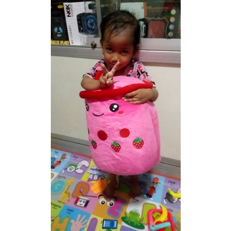 BONEKA BOBA LED JUMBO / BONEKA BOBA JUMBO MENYALA BERLABEL SNI - 45CM