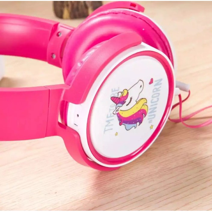 Headphone Kartun Unik&amp;Lucu Buat Anak Anak/Headset Nyaman Di Telinga/Kualitas Premium/headset unicorn