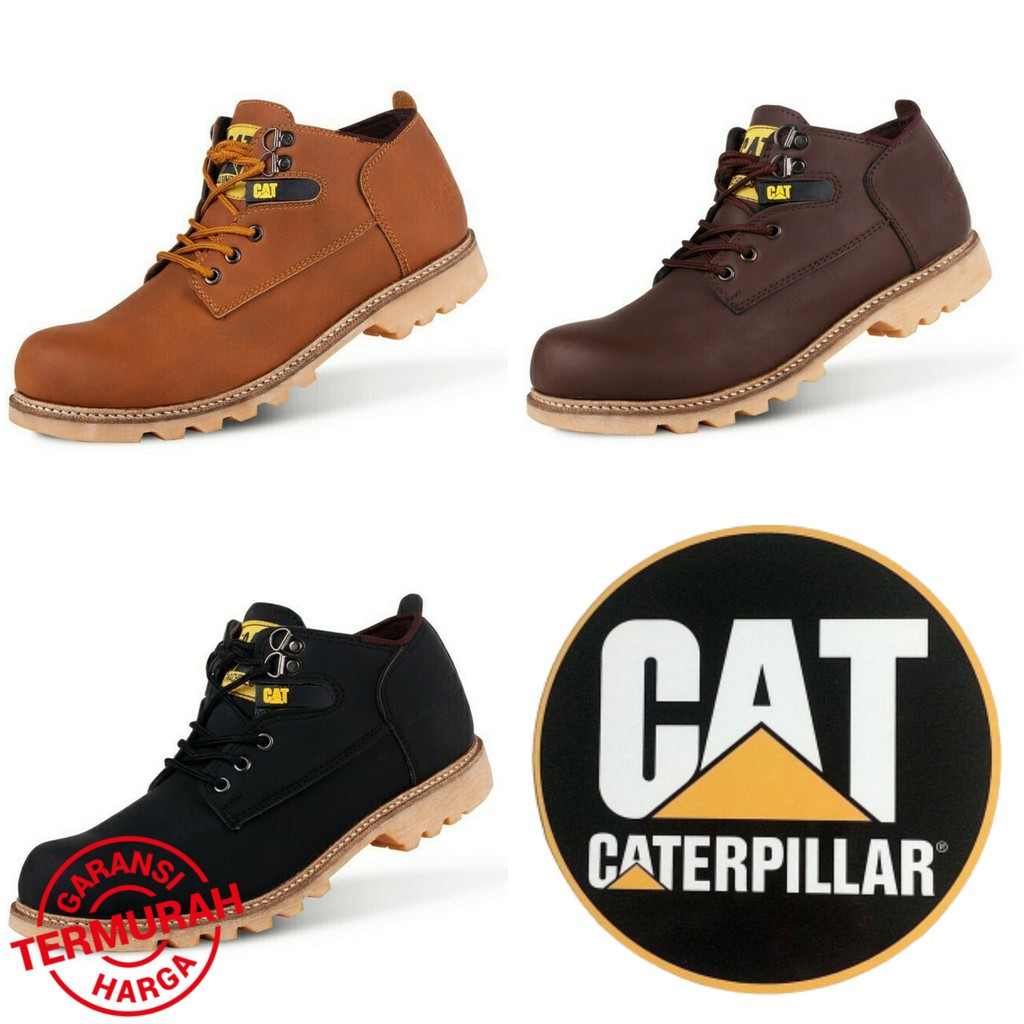  COD SEPATU  SAFETY BOOTS PENDEK  CATERPILLAR  NITROGEN 