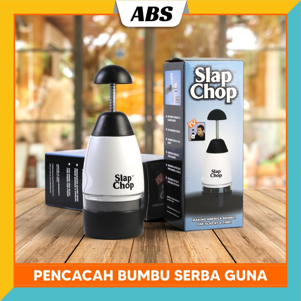  ABS SLAP CHOP ALAT  CINCANG SERBAGUNA  PENGHANCUR BAWANG 