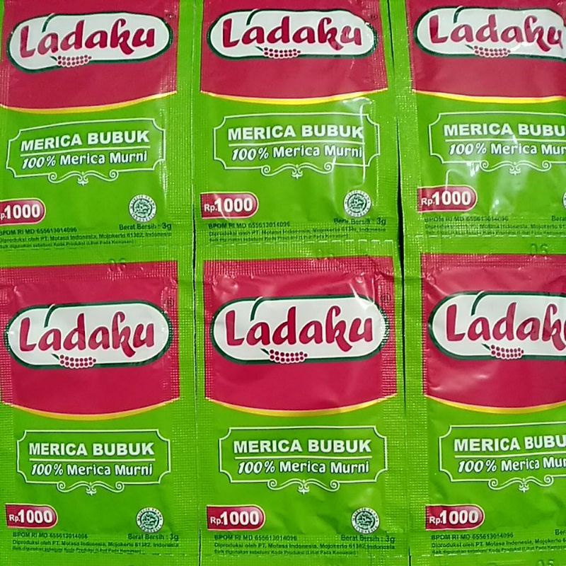 

Ladaku Merica Bubuk 3g 1 Sachet