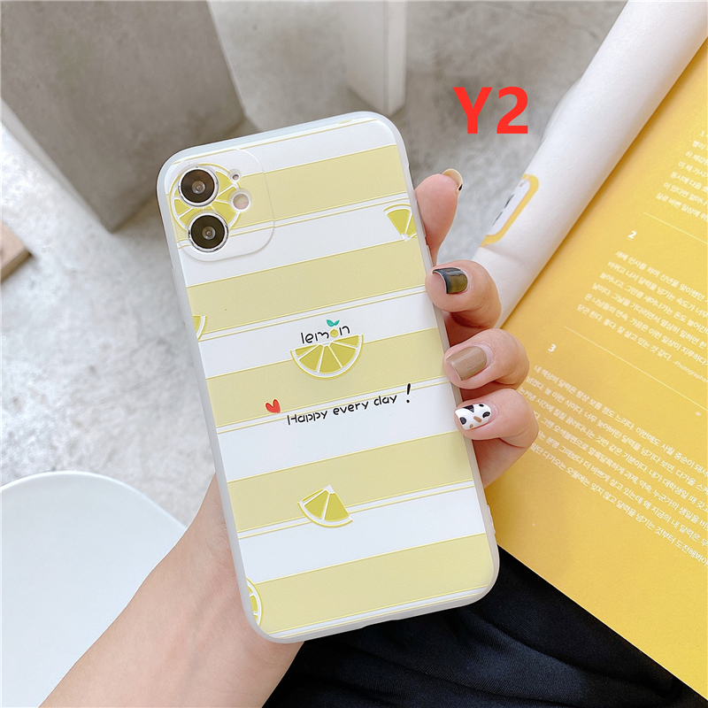 Casing Softcase Vivo Y12 Y11 Y53S Y51A Y31 2021 Y51 2020 Y15 Y17 Y30 Y50 Y30I Y20 Y20I Y91C Y20S Y12S Y91 Y93 Y95 Y12I Motif Buah Lemon 3d-Y2