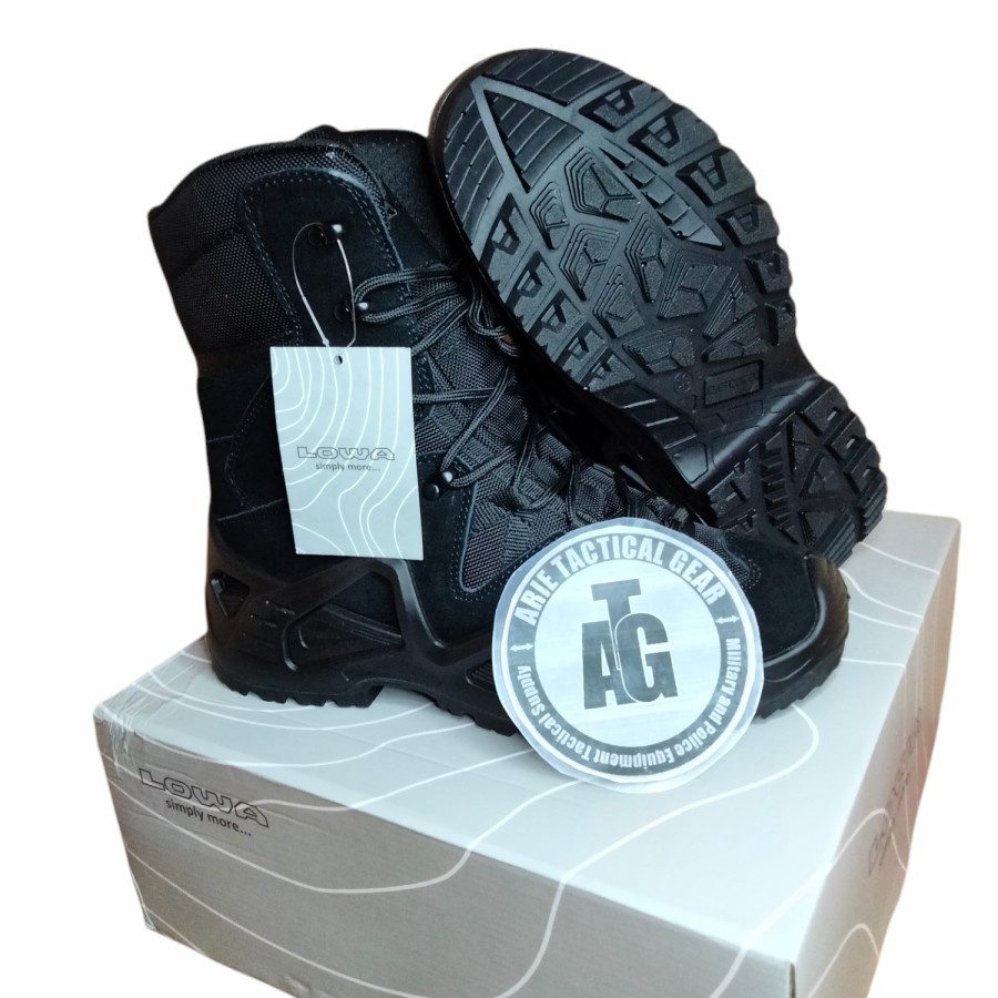 Sepatu LOWA hitam 8.0 tactical series original import