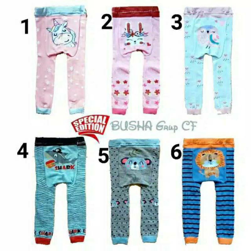 Legging busha warna print