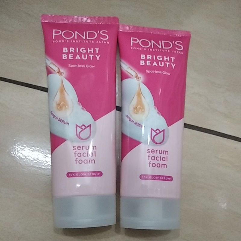 Ponds Brigh Beauty Serum Facial Foam 100 mL