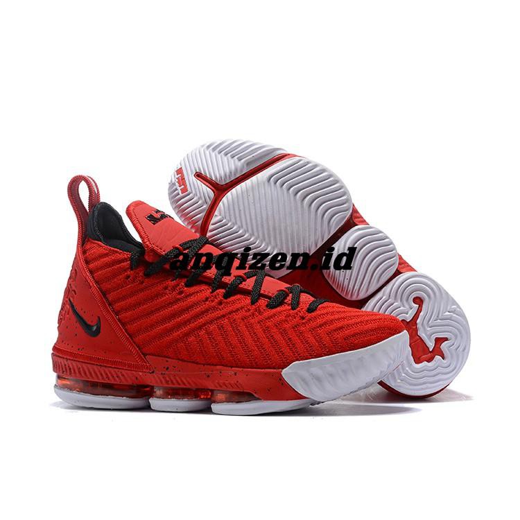 lebron 16 red black