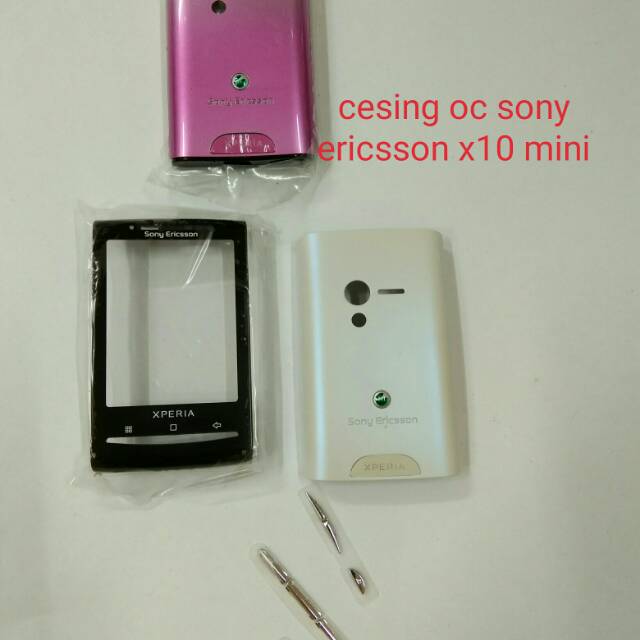 Casing sony ericsson X10 mini casing original sony ericsson X10 mini full set