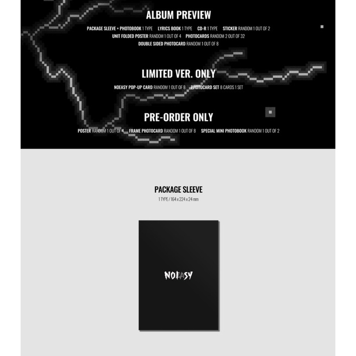 READY Stray Kids Album Vol.2 NOEASY Limited Edition