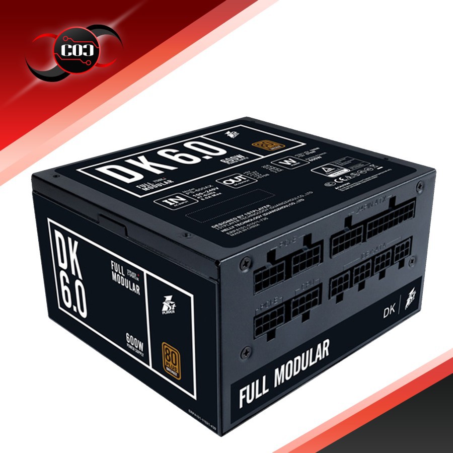 1STPLAYER Gaming PSU DK6.0 600W Full Modular