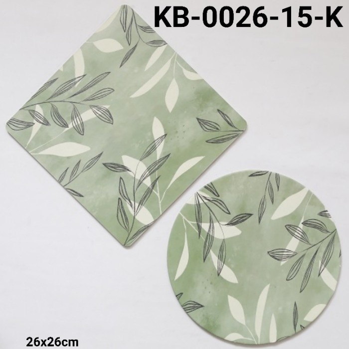 

GR-KB-0026-15 GROUP 2 CAKE BOARD ALAS KUE KOTAK BULAT 26CM BUNGA DAUN BERKUALITAS