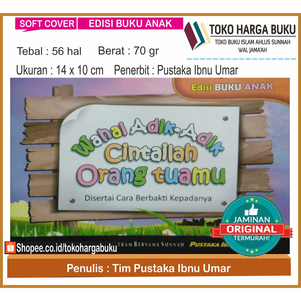 Foto Wahai Adik-Adik Cintailah Orang Tuamu