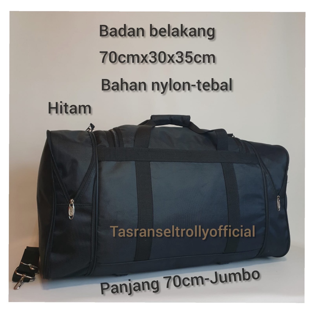 Tas Pakaian Travel Bag Polo Interclub 70cm -up Besar 100%original