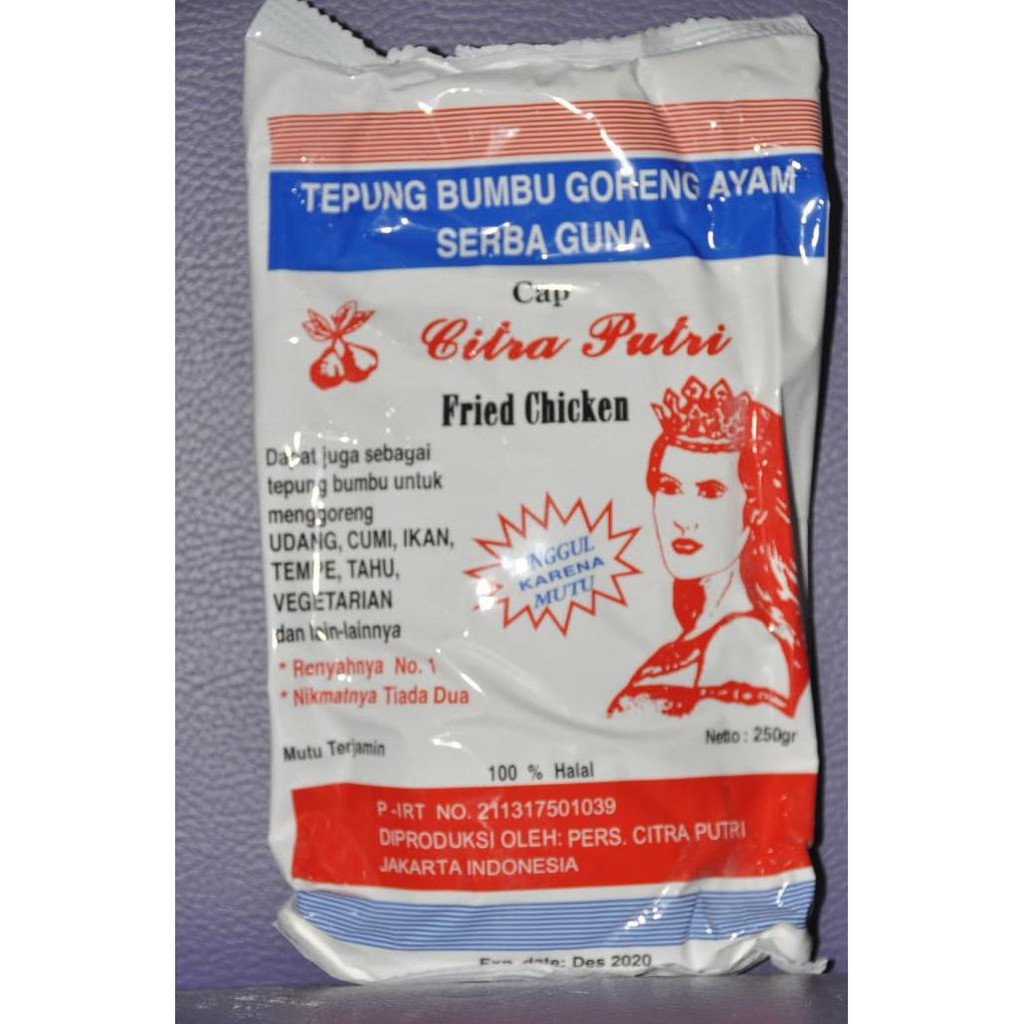 

Sale!! Tepung Bumbu Serbaguna Cap Citra Putri Terbaru