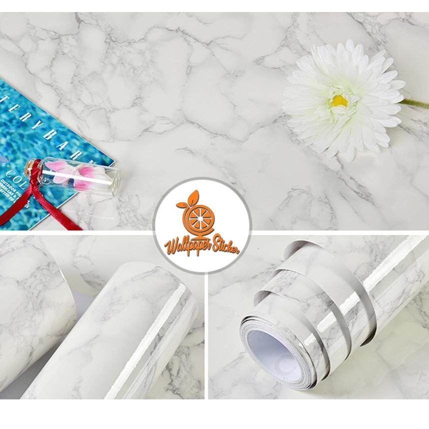 Dijual murah [] Wallpaper  Dinding/ Wallsticker size 10m x 45cm Motif Marmer GH179 TERMURAH 02