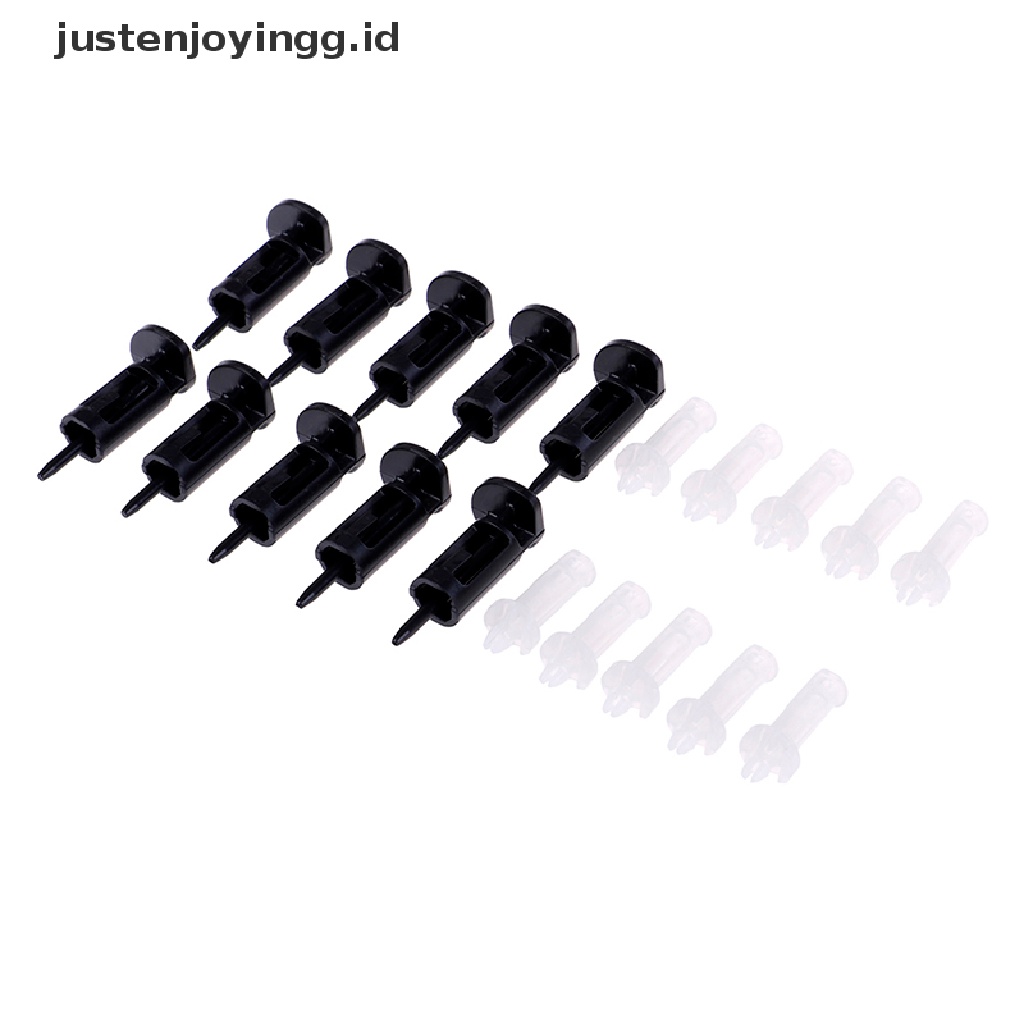 10 Pcs Klip mounting Kipas Pendingin CPU 775 Bahan Plastik