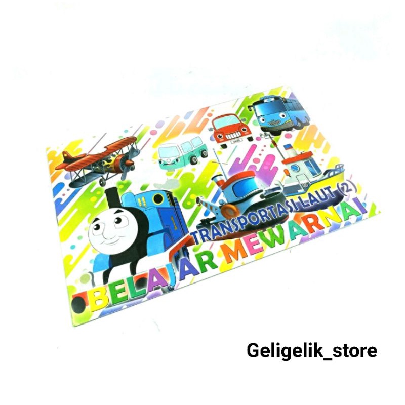 BUKU MEWARNAI BW.B5 KECIL/ COLORING BOOK B5 KECIL-1