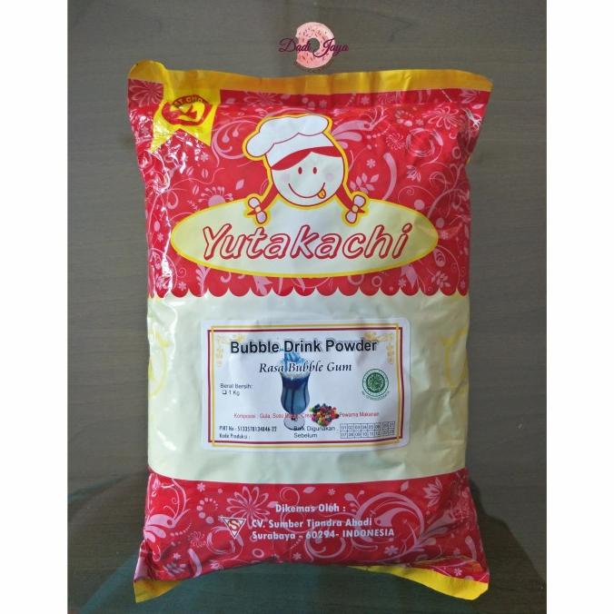 

;&;&;&;&] Yutakachi minuman bubuk bubble gum 1kg