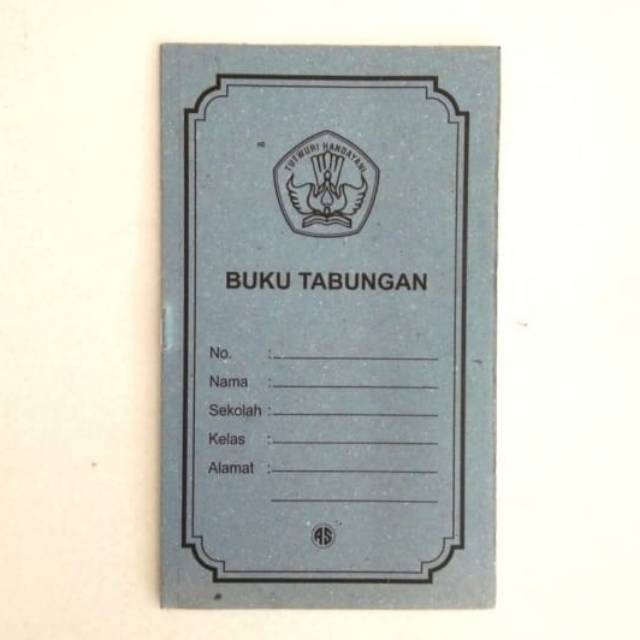 Buku Tabungan Kecil Untuk Sekolah Dasar