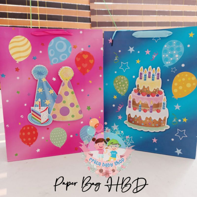 

paper bag hbd