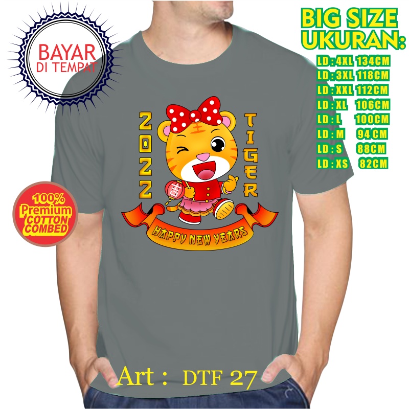 JAVAJOL - Kaos Pria/kaos imlek/baju kaos cowok/baju pria/kaos wanita /baju imlek / imlek / GongXi Ti