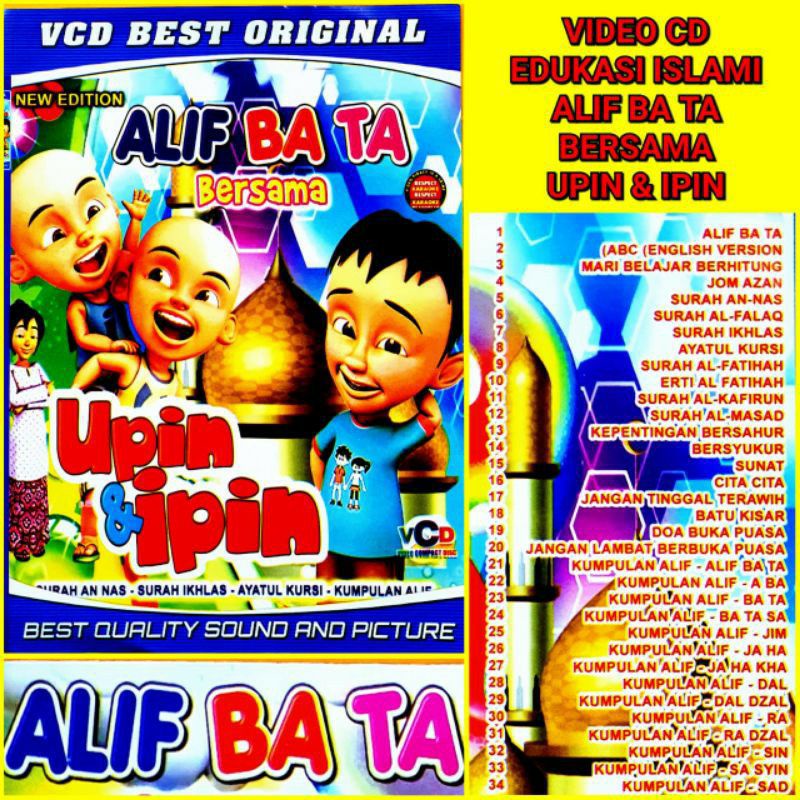 Kaset Vcd Lagu Alif Ba Ta Upin Dan Ipin Lagu Anak Banyak Di Sukai Shopee Indonesia