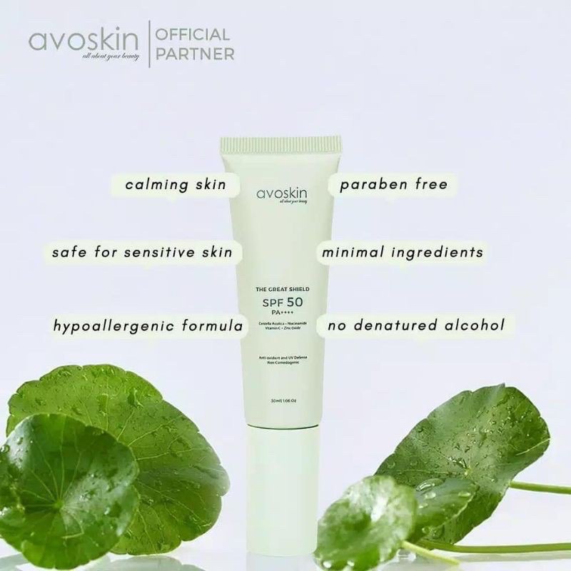 AVOSKIN Sunscreen The Great Shield SPF 50 PA++++ 30ml/5ml