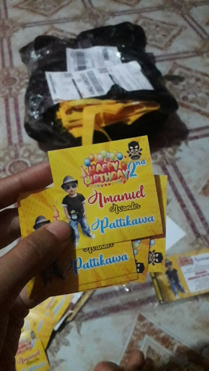 Cetak Stiker Chromo Label Makanan Bulat/persegi / Potong Pola Produk Custom Murah