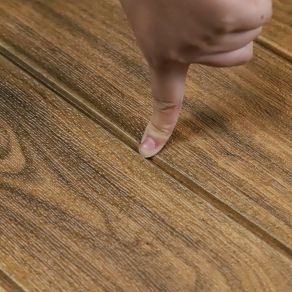 1 Wallpaper Dinding Stiker Wallfoam 3D Sticker Dekorasi Kamar Rumah Murah [Seri B] Kayu-4