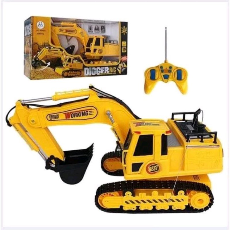 Mainan remot RC beko excavator jumbo