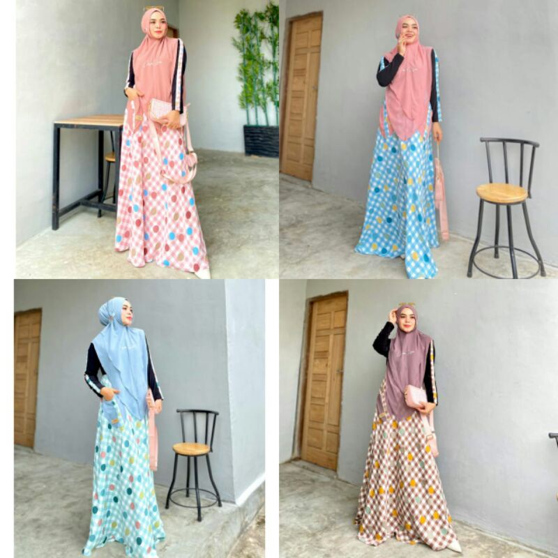 ADILA BATCH 2 SET SYARI ORIGINAL BY VIENDRA