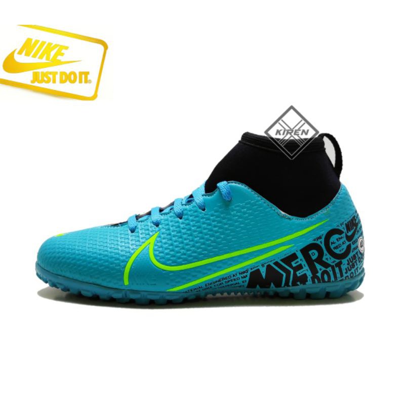 nike hypervenom celeste y blanco