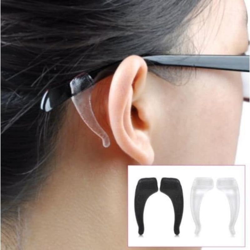 Pengait Kacamata Earhook | Penahan Kacamata Anti Slip Murah