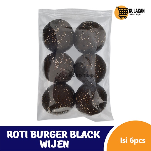 

Roti Burger Black Wijen Isi 6