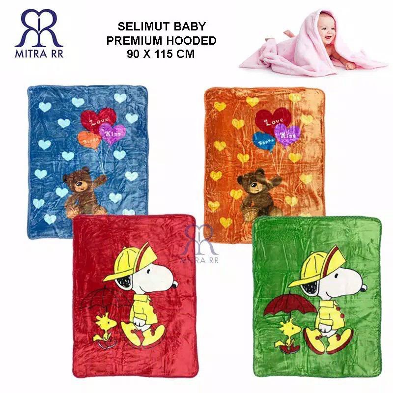 Selimut Bayi Premium Double Fleece Ukuran 90x115