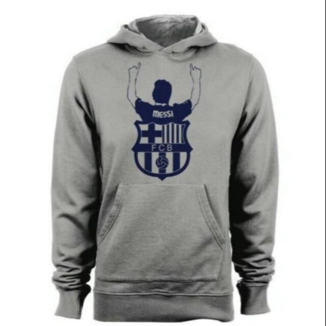 Hoodie Zipper Jumper Messi FC Barcelona