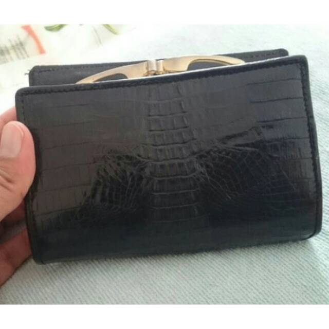 Dompet kulit buaya asli