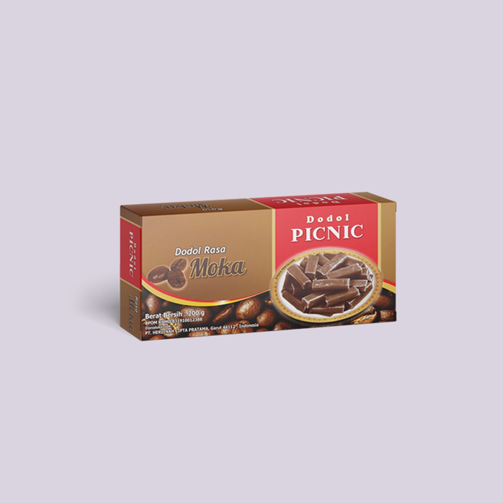 

Dodol Garut PICNIC Rasa Moka 200Gr