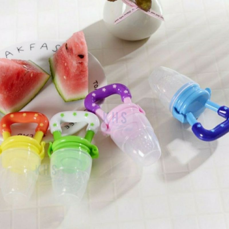 Empeng Buah Bayi / Dot Buah Bayi / Baby Fruit & Fruit Feeder Empeng Belajar Makan Baby Fruit Dot KHS-1