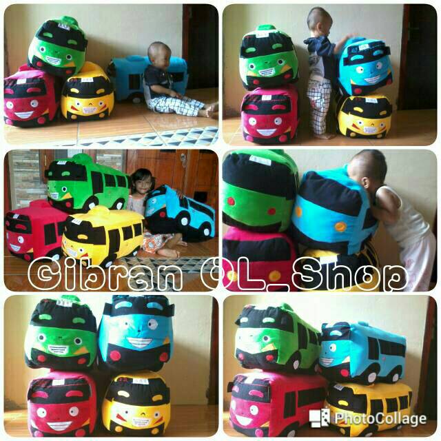 Boneka Tayo JUMBO Bordir.