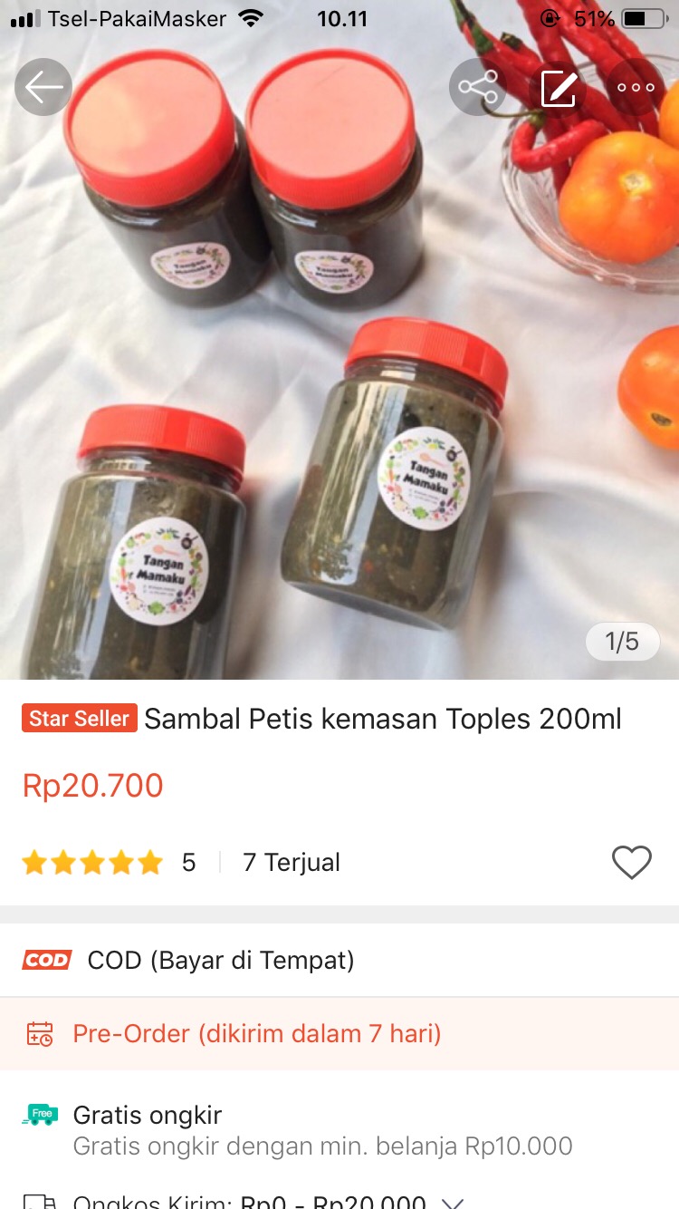 Saos Container Plastik 35ml / Cup Sambal / Tempat Sambal Suapi