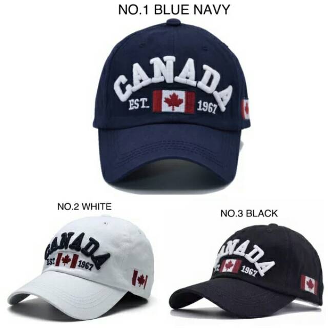 TOPI BASEBALL CANADA || TOPI IMPORT || BASEBALL CAPS