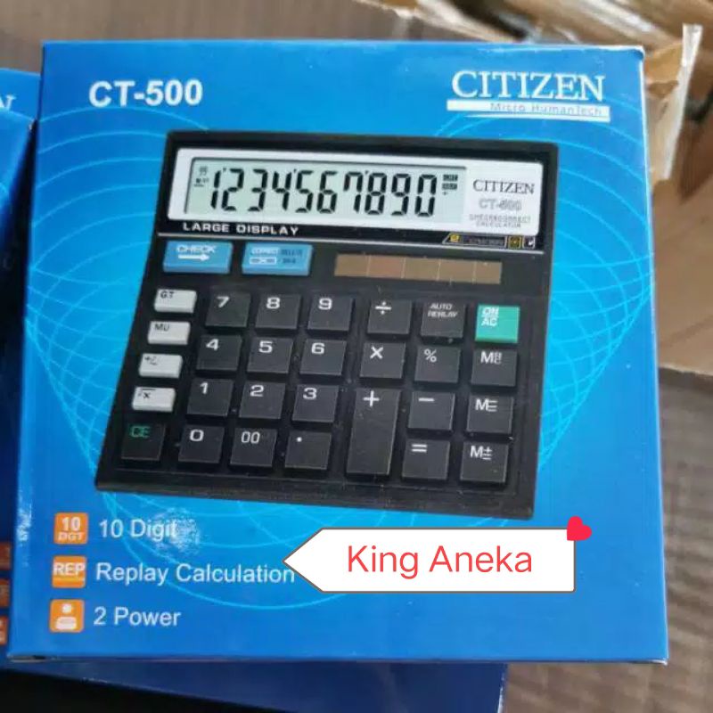 

Kaltulator Citizen 500 Tanggung Model Baru Tanggung New 10 Digit