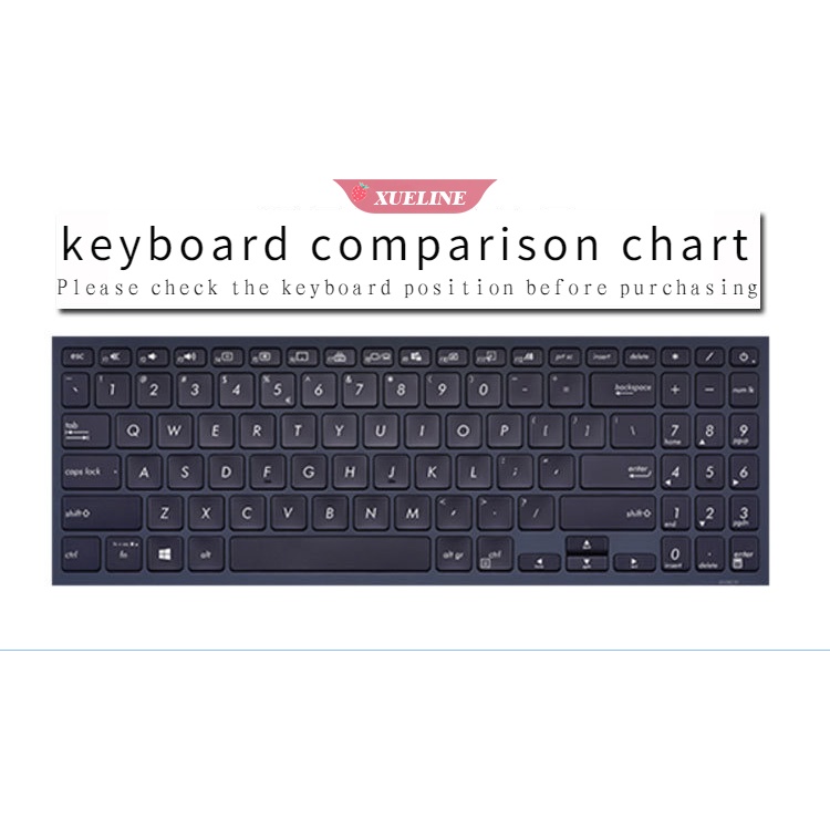 Cover Pelindung keyboard Komputer Anti Debu Untuk ASUS Mars15 VX60GT i7 (ZXL)