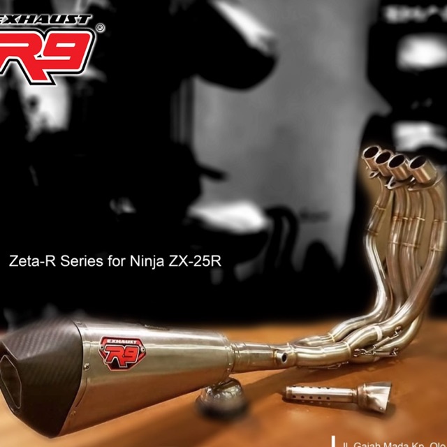 KNALPOT R9 ZETA-R SERIES ZX-25R